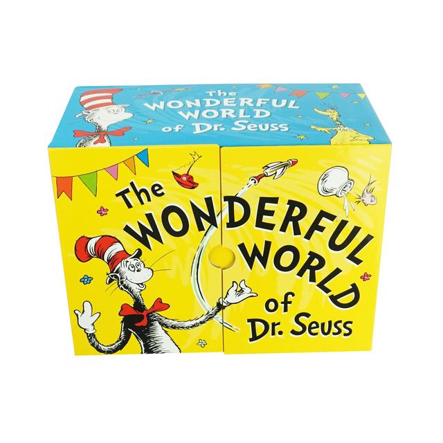 TEMU The Wonderful World Of Dr. Seuss 20 Books Box Set - Ages 3-7 - Hardback
