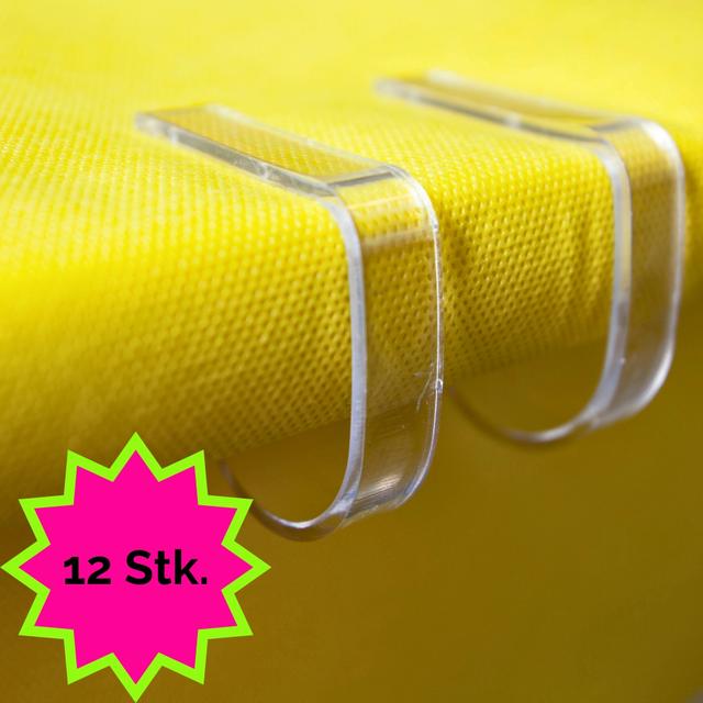 TEMU Tischklammern, Kunststoff, Tischtuchhalter, 12 Stk.