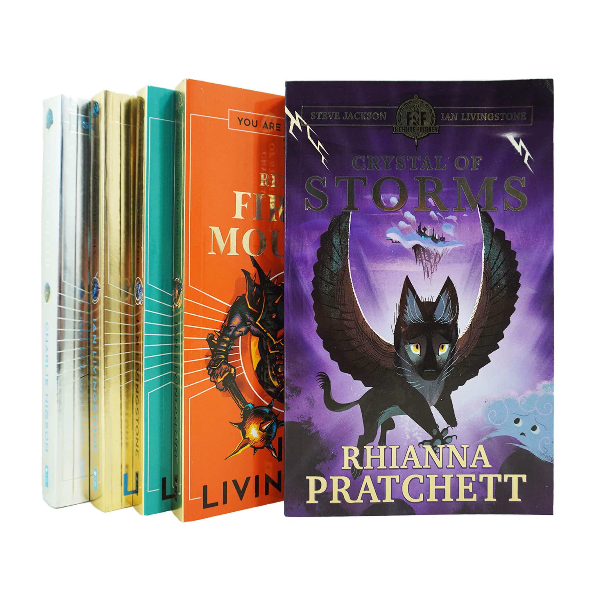 TEMU Fighting Fantasy Rpg Books 11-15 Collection Set - Ages 9-14 - Paperback