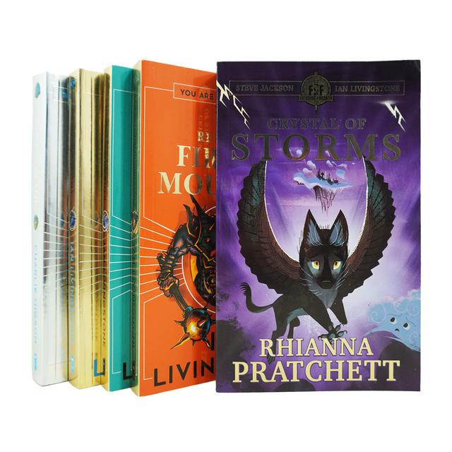 TEMU Fighting Fantasy Rpg Books 11-15 Collection Set - Ages 9-14 - Paperback