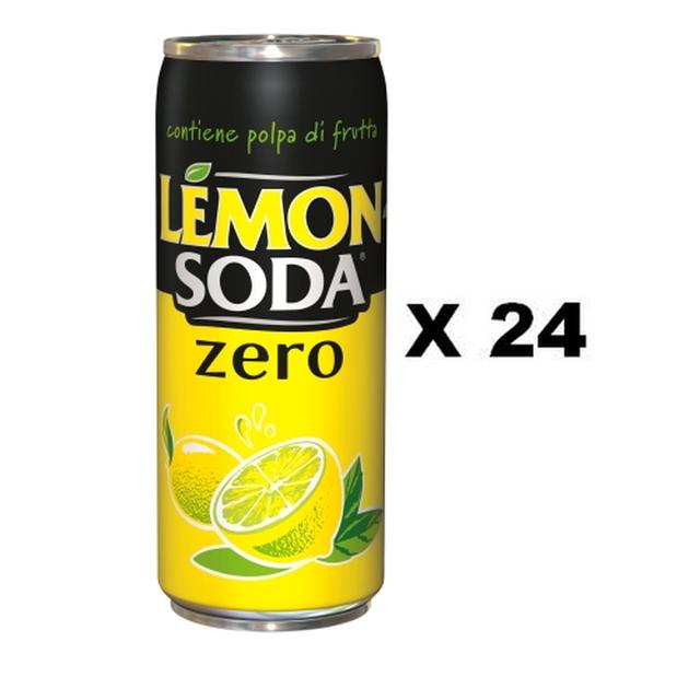 TEMU Lemon Soda 0 Dose 24 X 330 Ml. - Crodo Spa
