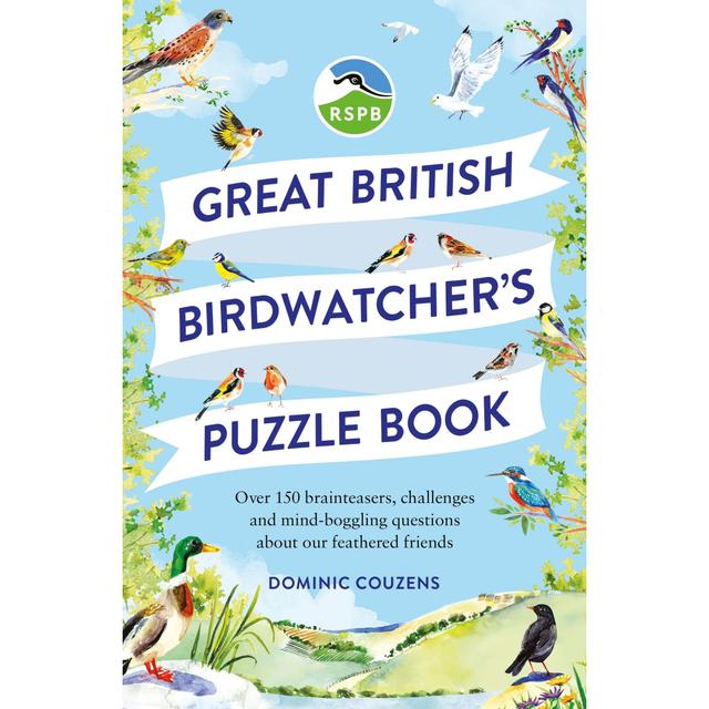 TEMU Rspb Great British Birdwatcher's Puzzle Book: Test Your Ornithological Knowledge!