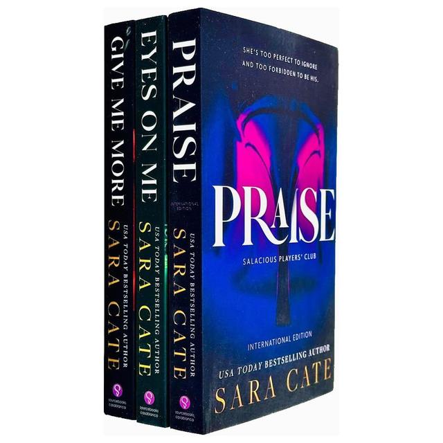 TEMU Salacious Players Club Series 3 Books Collection Set (praise, Eyes On Me & Give Me More)