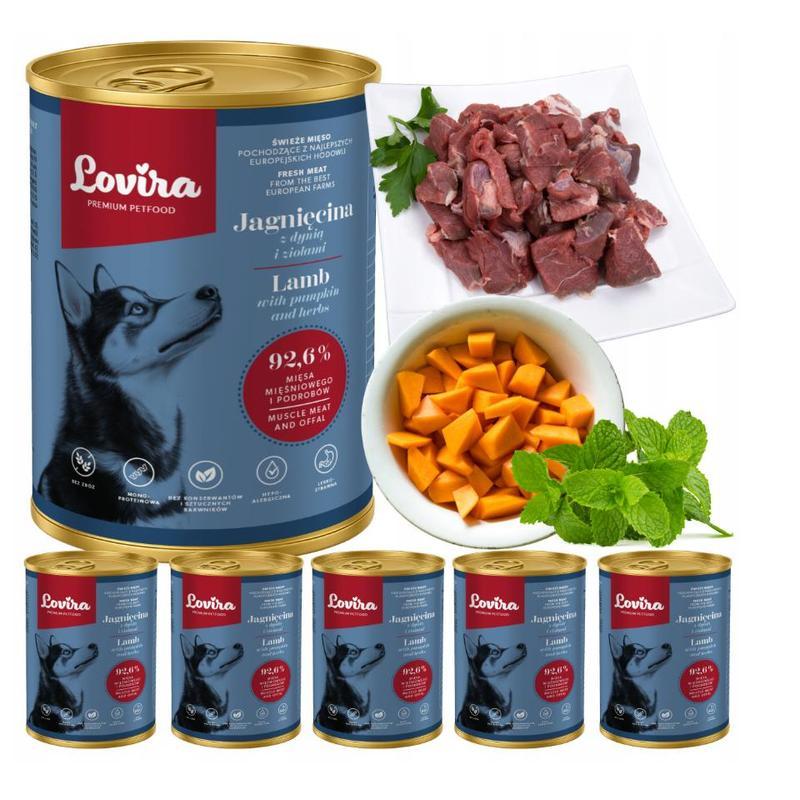 TEMU Food Lamb With Pumpkin And Herbs 6 Pcs. Monoprotein