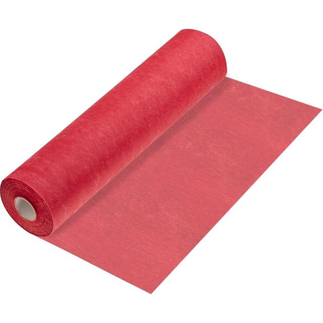 TEMU Fleece Table Runner, Red 30 Cm X 25 M, Decorative Table Runner, Elegant Table Decoration For Birthdays And Weddings, For Special Occasions
