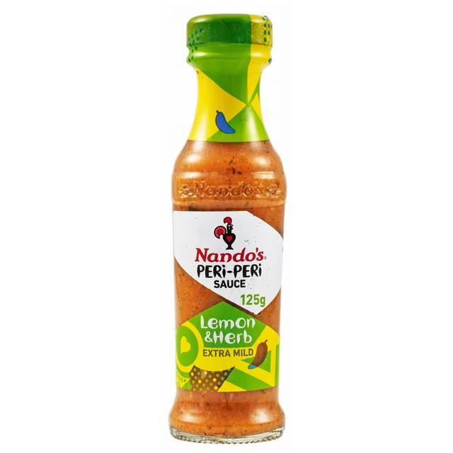 TEMU Nando's Lemon & Herb Extra Mild Peri-peri Sauce 125g | Buy Online Uk