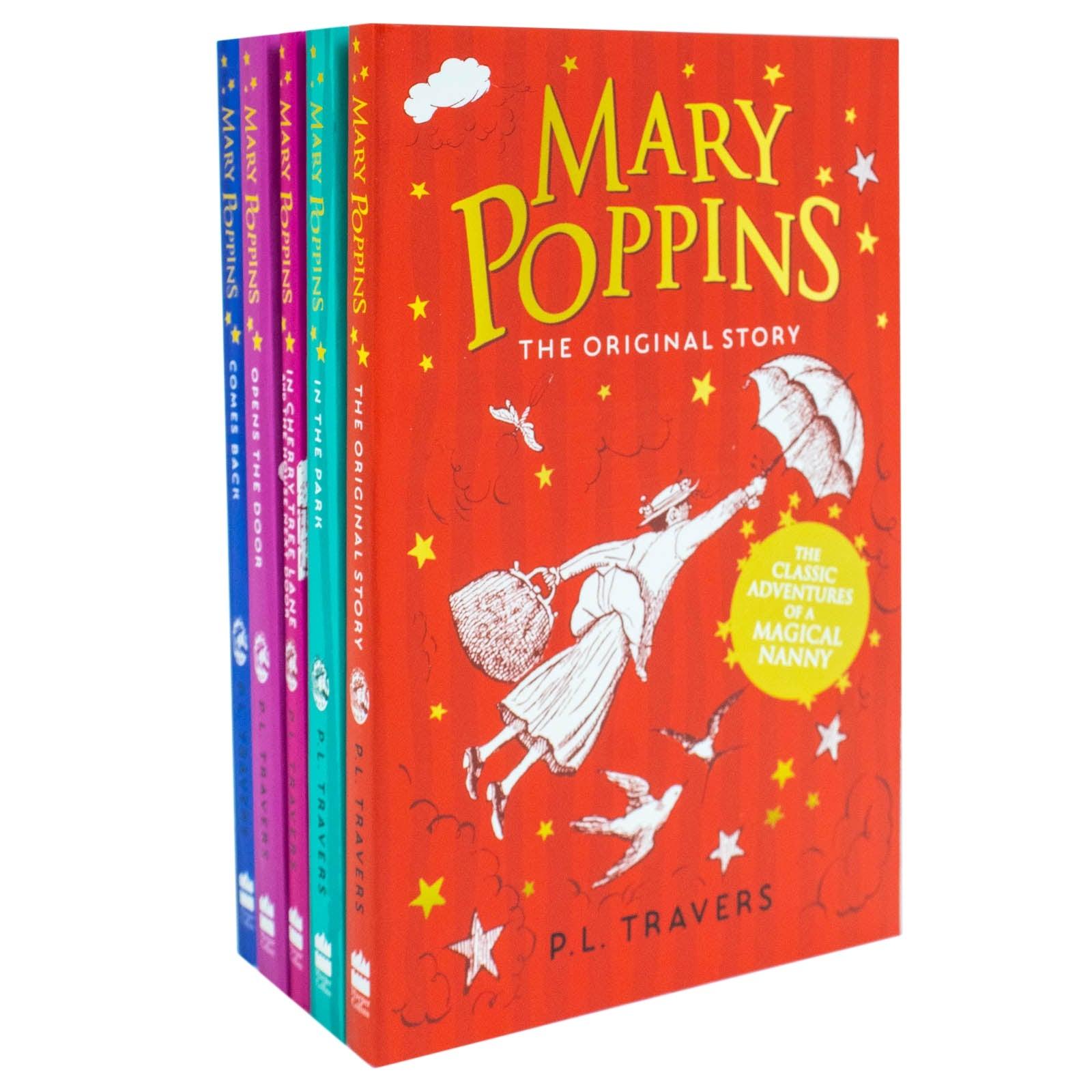 TEMU Mary Poppins: The Complete Collection - 5 Books Set By P.l. Travers