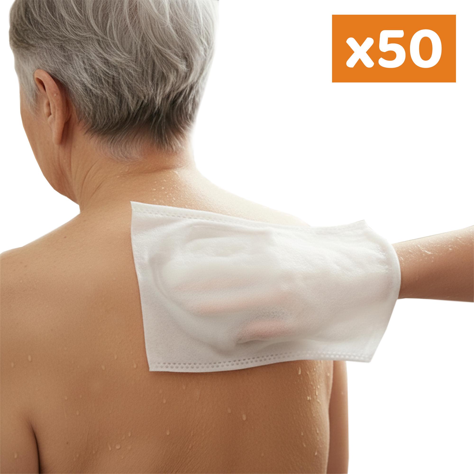 TEMU Suaves para Corporal | Guantes Suaves para Corporal | Para Mayores, Pacientes y Viajes – 50 Unidades