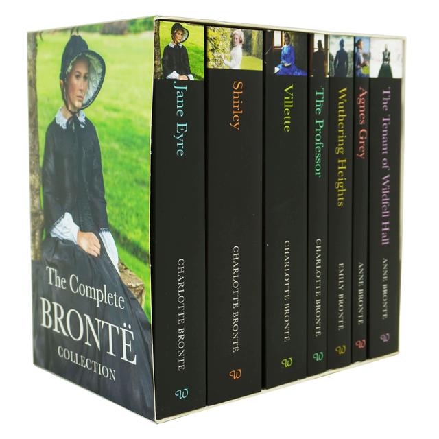 TEMU The Complete Brontë Sisters Collection 7 Books Box Set By Charlotte, Emily & Anne Brontë - Fiction - Paperback