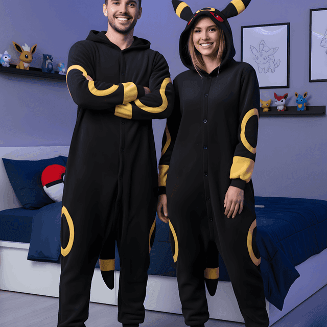 TEMU Plush Pajama Costume With Hood And Pockets, Nerd Hunters, 100% Polyester, Autumn And Winter, Casual, Party, And Everyday Wear, S - Xxl (145 - 195 Cm)