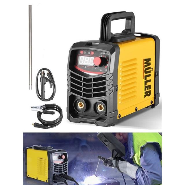 TEMU Pro Müller Germany 201sx Çift Kartlı Hava Soğutmalı Invertec Compact Kaynak Makinesi