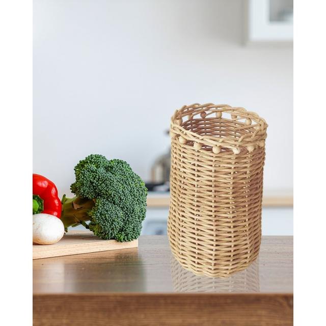 TEMU Hasır Görünümlü Dekoratif Sepet 11 × 16 cm