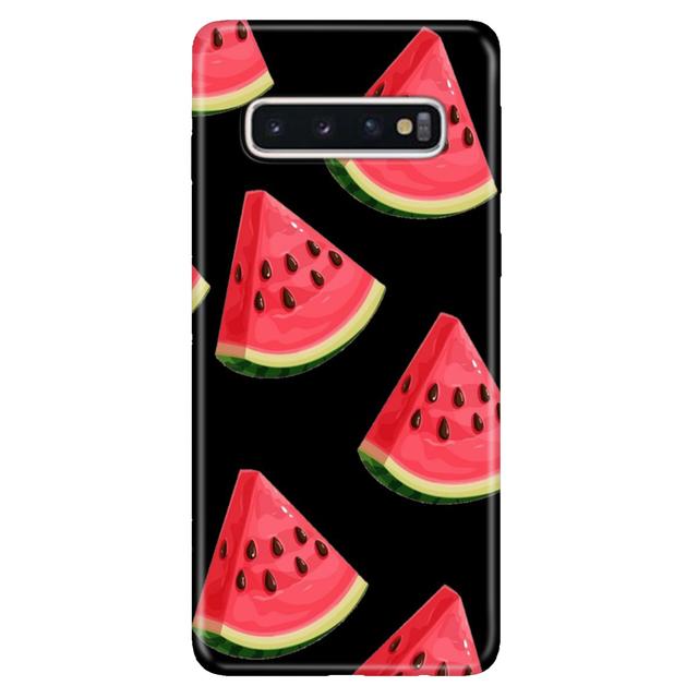 TEMU Karpuz Dilimi Desenli Kılıf Samsung S10 S20 FE A22 M22 M33 A30 A7 A9 2018 Uyumlu Telefon Kılıfı