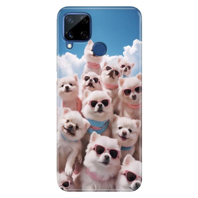 TEMU Çetesi Desenli Kılıf Realme Note 50 60 9 12 C15 C21Y C25Y C53 C55 C63 C65 C75 Uyumlu Telefon Kılıfı