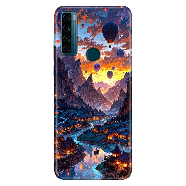 TEMU Art Desenli Kılıf TCL L7 303 20E 20SE 30 20 10 10L Plus Uyumlu Telefon Kılıfı