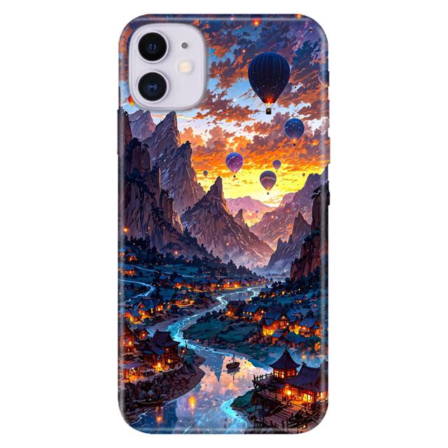 TEMU Art Desenli Kılıf iPhone 7 8 SE 11 12 13 16E 17 Pro Uyumlu Telefon Kılıfı