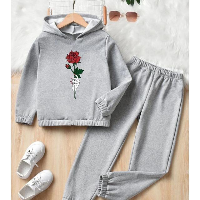 TEMU Çocuk Rose Eşofman Takımı
