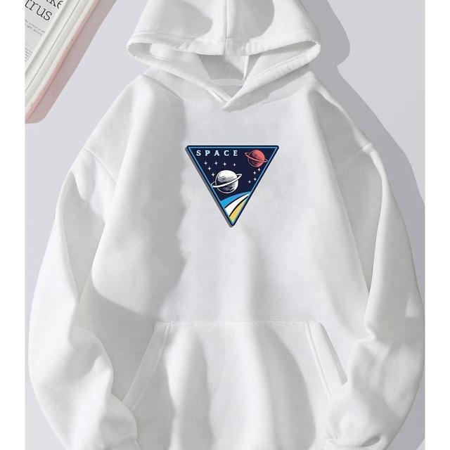 TEMU Unisex Space Baskılı Sweatshirt