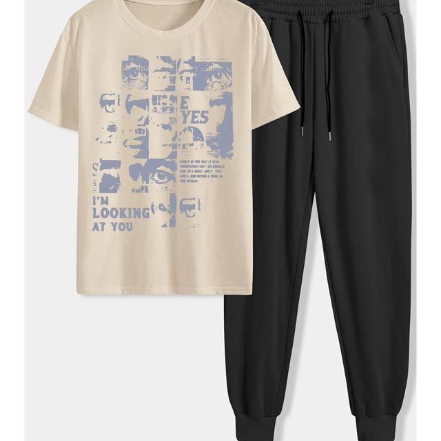 TEMU Unisex I'm Looking At You 2'li Eşofman Takımı