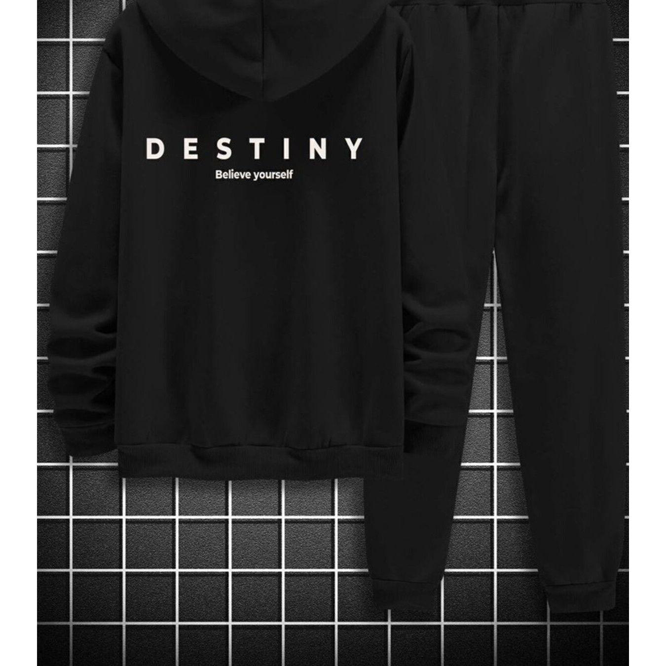 TEMU Unisex Destiny Baskılı Eşofman Takımı
