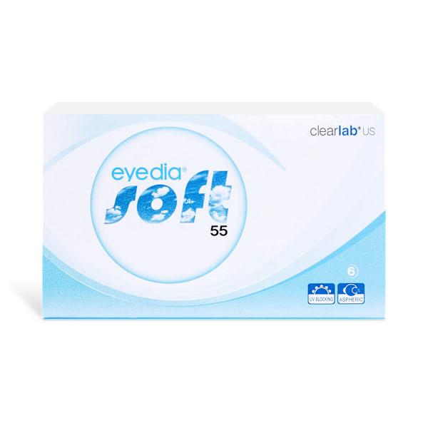 Eyedia Soft 55 6 Pack Contact Lenses