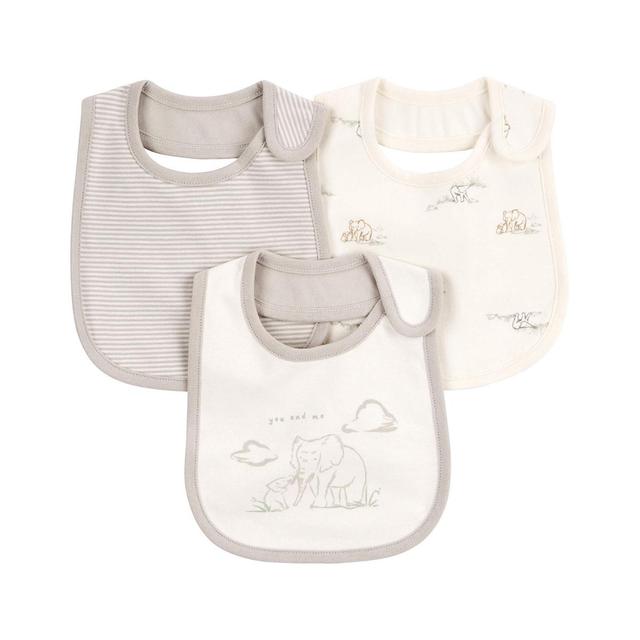 Baby Unisex Carters(R) 3pk. Water Resistant Elephant Bibs