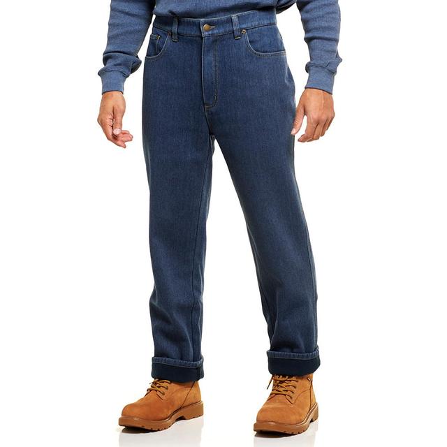 Mens Bass Creek Outfitters(R) Fleece Lined Carpenter Jeans