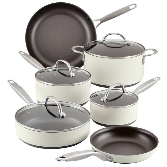 Anolon(R) Achieve 10pc. Hard Anodized Nonstick Cookware Set
