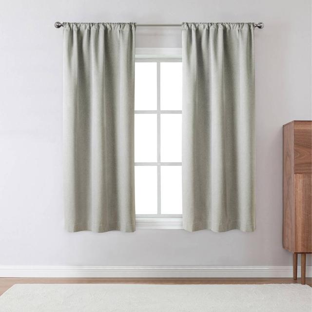 Robinson 2pk. Blackout Rod Pocket Curtains