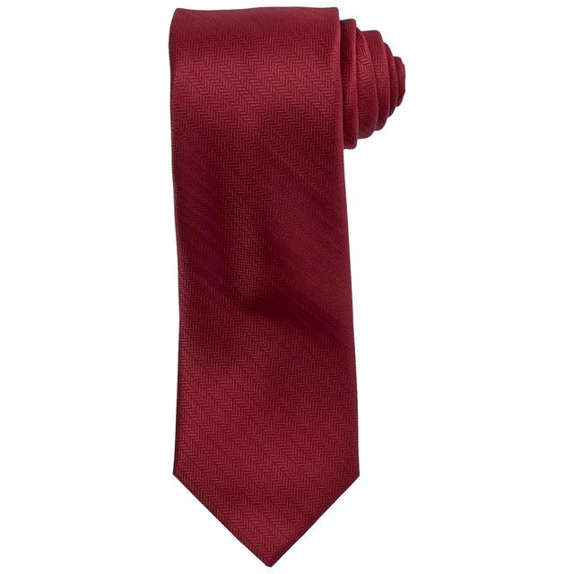 Mens John Henry(R) Herringbone & Solid Tie