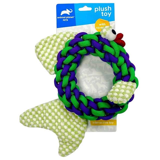 Fish Rope Crinkle Toy