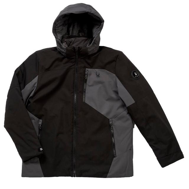 Mens Spyder Midweight Color Block Active Coat
