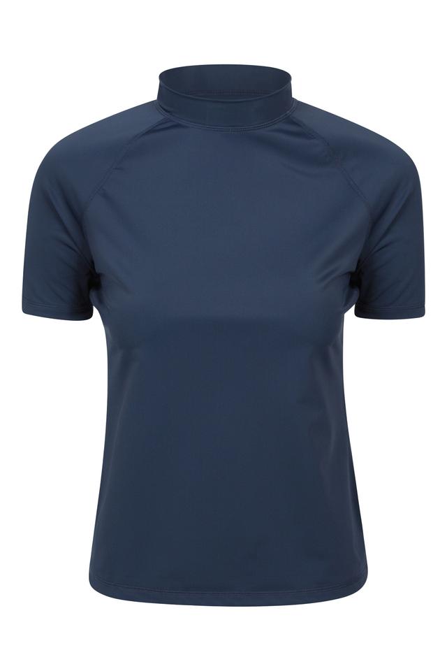 Womens UV Rash Guard - Navy