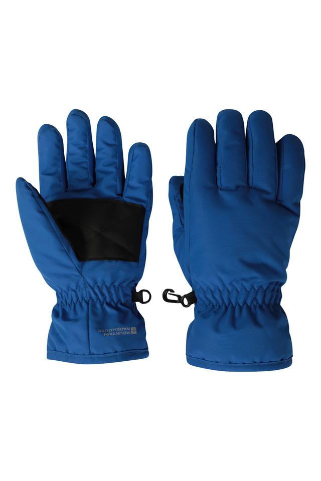 Kids Ski Gloves - Blue