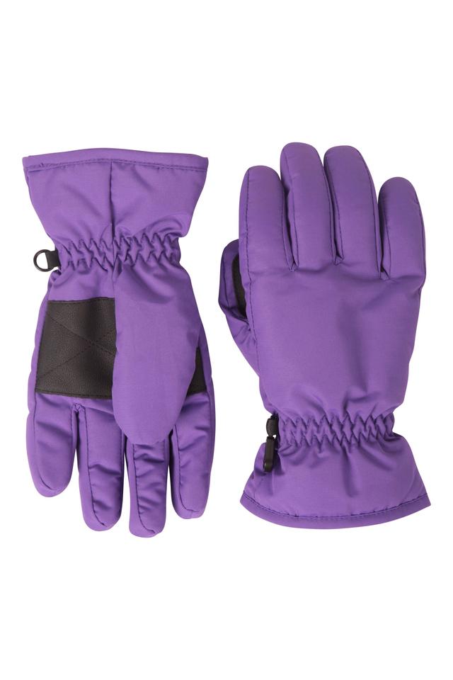 Kids Ski Gloves - Purple