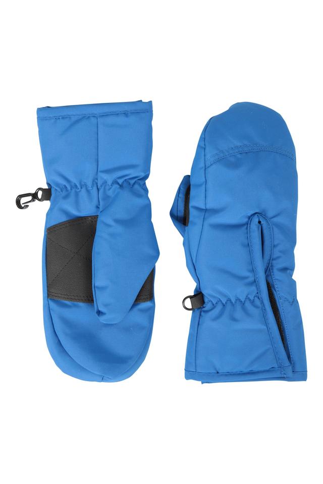 Kids Snow Mittens - Blue
