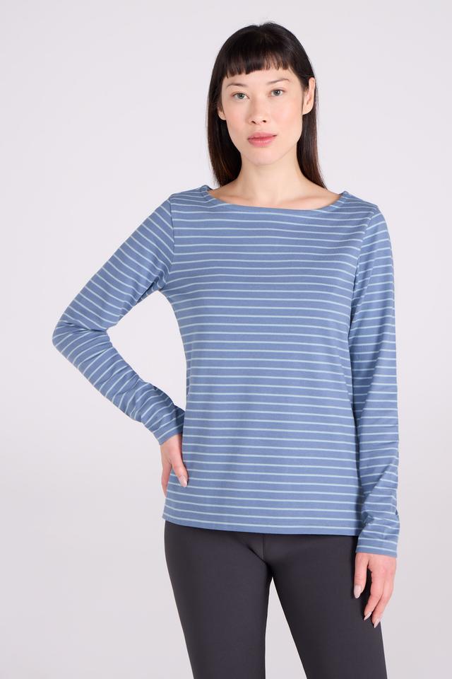 St Ives Womens Crew Neck Top - Blue