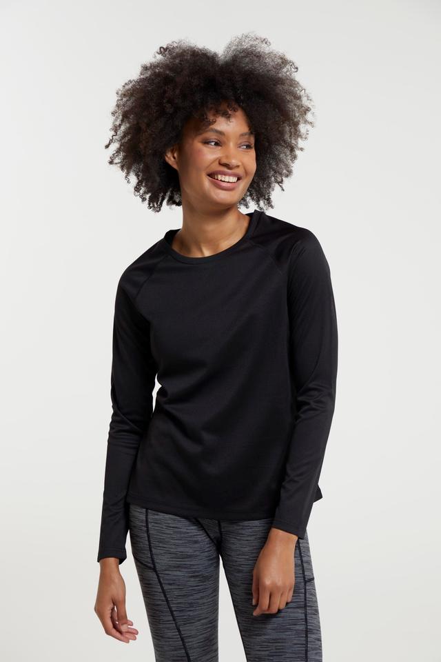 Endurance Womens Long Sleeve Top - Black