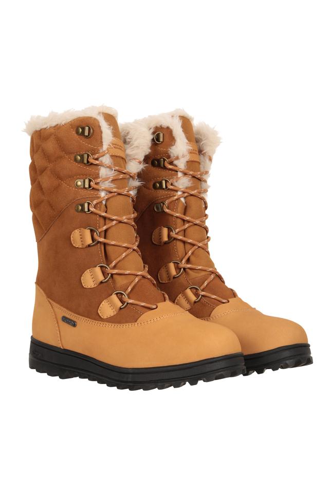 Vostock Womens Vibram Snow Boots - Brown