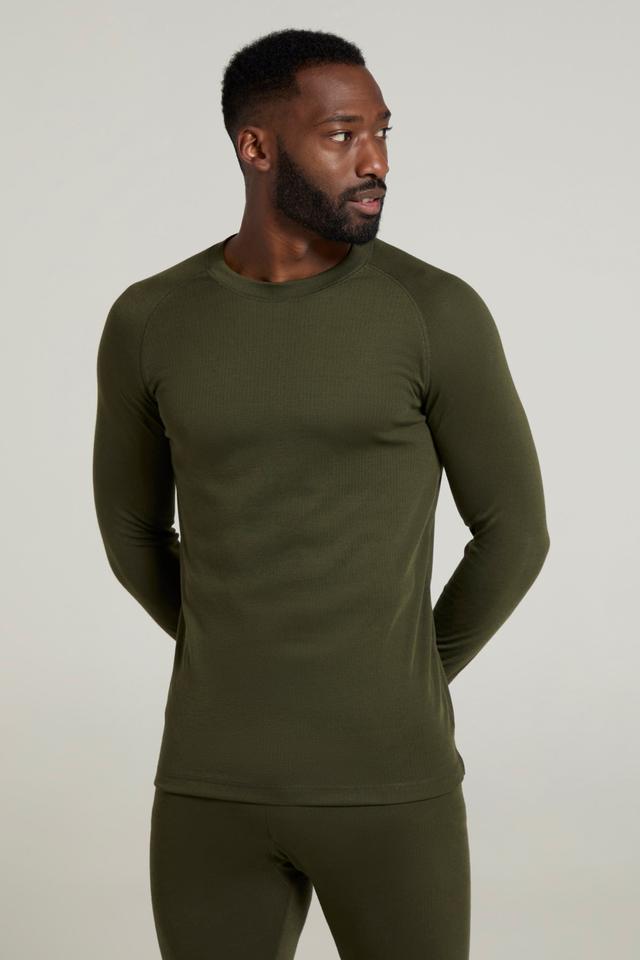 Talus Mens Base Layer Top - Green
