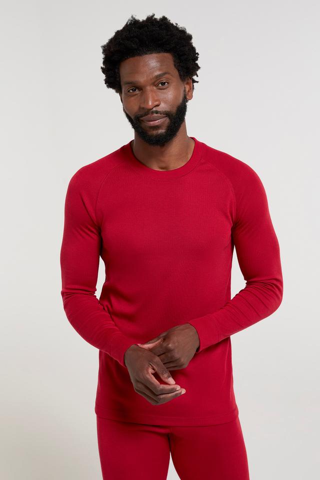 Thermal Mens Base Layer Top - Red