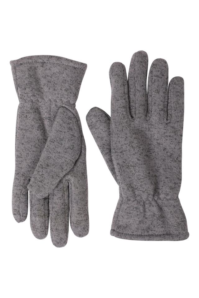 Nevis Mens Fleece Gloves - Grey