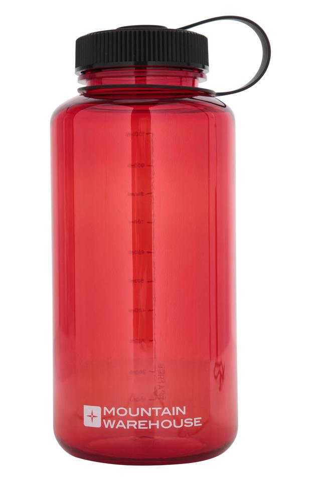 BPA Free Plastic Water Bottle - 1 Litre - Red