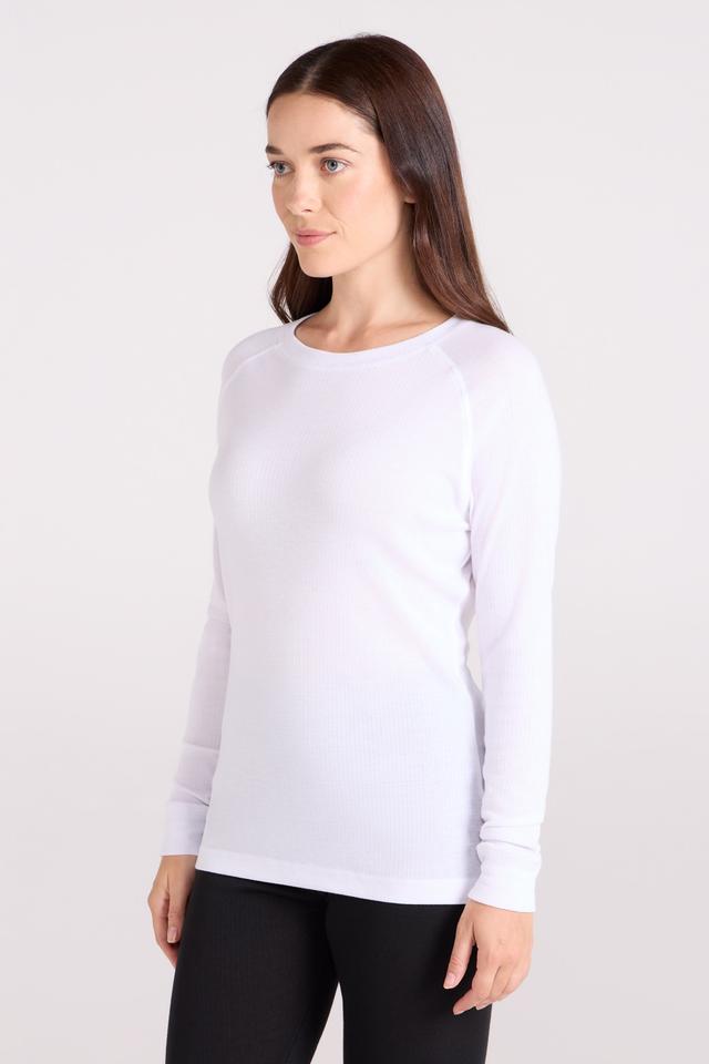 Thermal Womens Base Layer Top - White