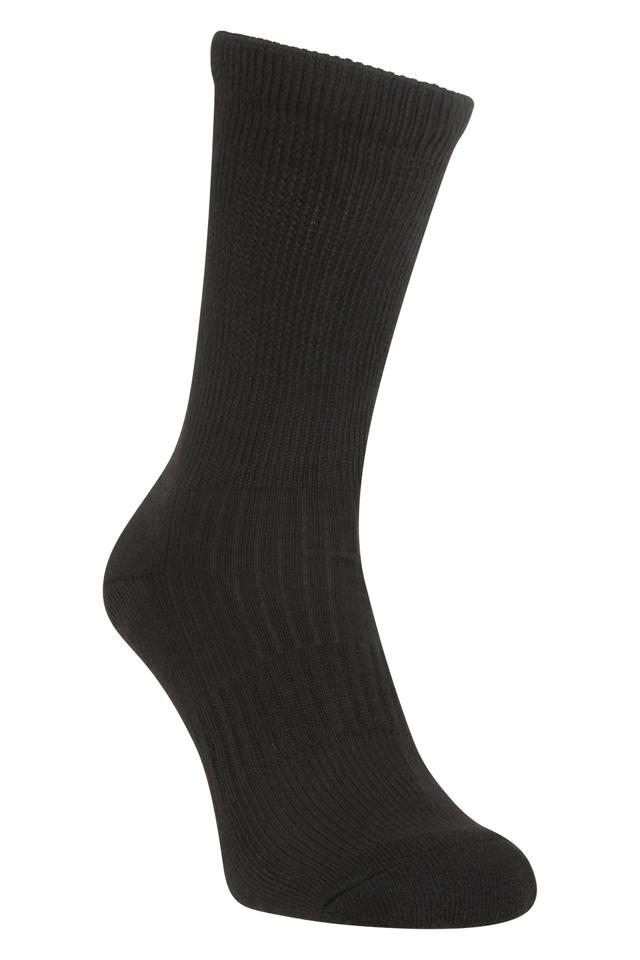 Isocool Mid-Calf Hiker Socks - Black