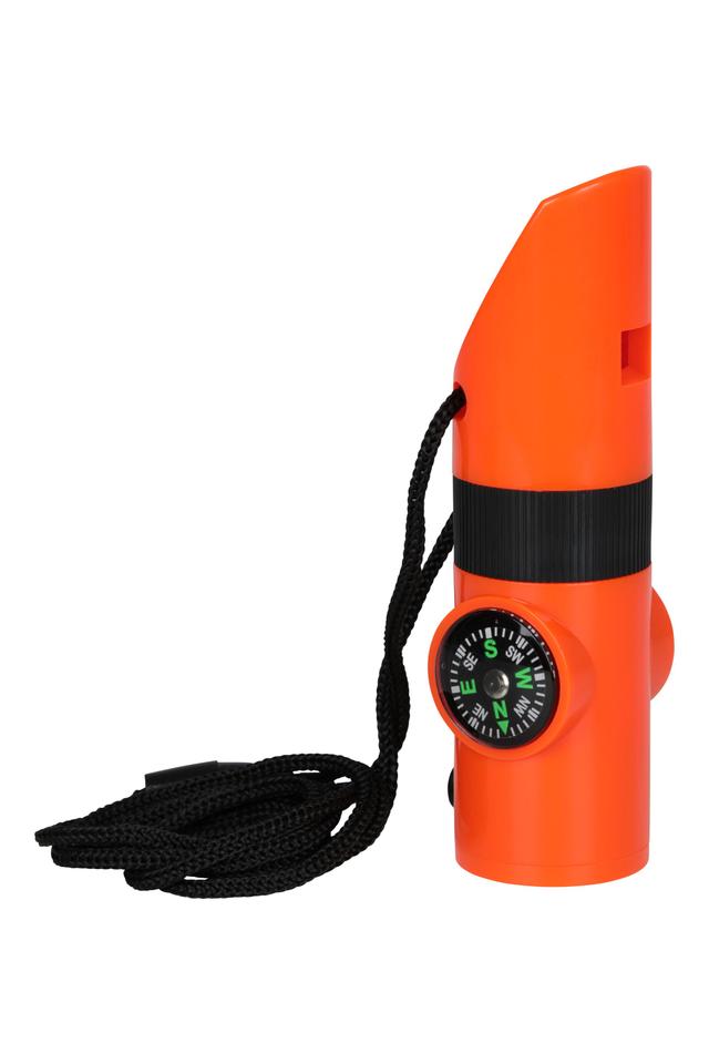 7 in 1 Survival Whistle - Orange