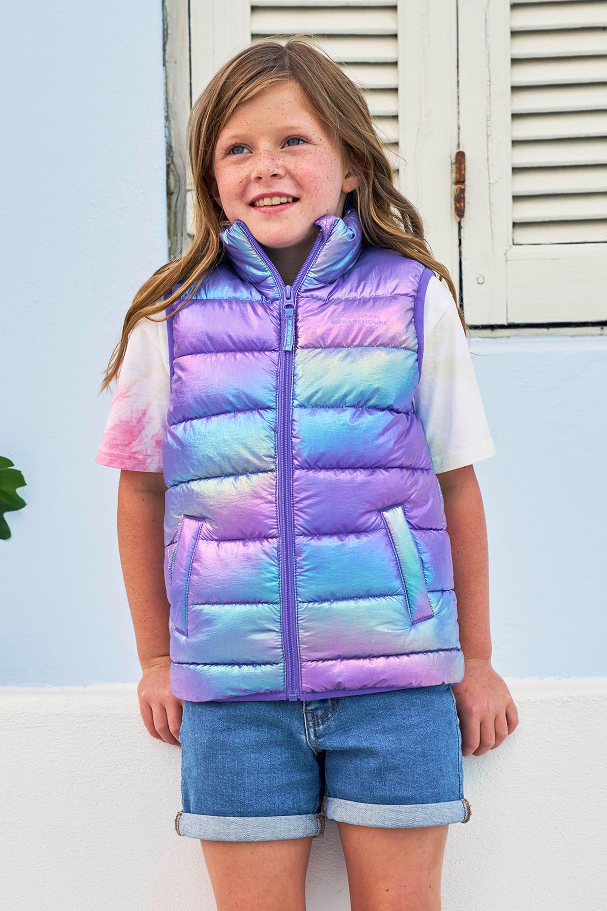 Rocko Kids Insulated Vest - Purple