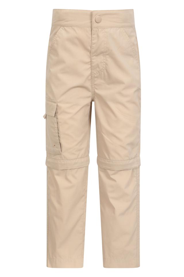 Active Kids Zip Off Trousers - Beige