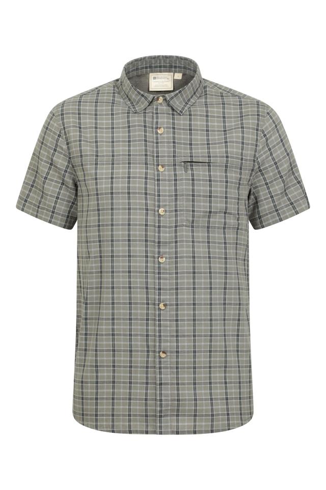 Holiday Mens Short Sleeve Shirt - Green