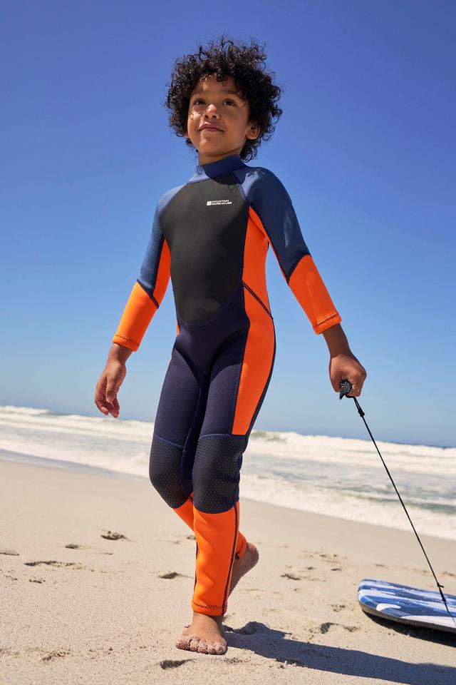Kids Full 2mm Wetsuit - Orange